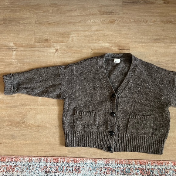 Babaa no.17 cardigan in oak - Picture 2 of 10